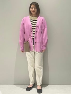 「スリット」｜「アイテム（その他シューズ）」を使った、THE SHOP TK officialさん（レディース・155cm）の秋コーディネート