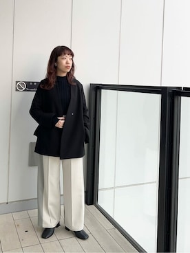 UNITED TOKYO(ユナイテッドトウキョウ)の「Vネックショートコート ...