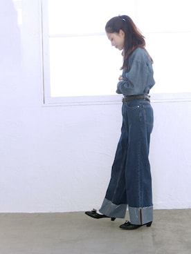 「靴」｜sr__fさん（レディース・162cm）の春コーディネート