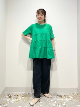 yukaah21さん(レディース・160cm)の夏コーディネート