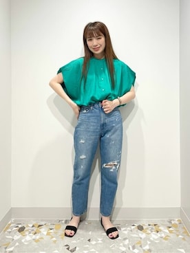 yukaah21さん（レディース・160cm）の夏コーディネート