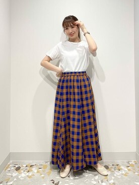 yukaah21さん（レディース・160cm）の夏コーディネート