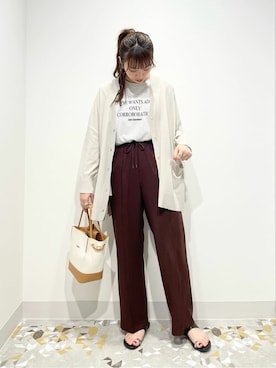 yukaah21さん（レディース・160cm）の夏コーディネート