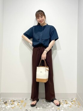 yukaah21さん（レディース・160cm）の夏コーディネート