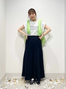 yukaah21さん（レディース・160cm）の夏コーディネート