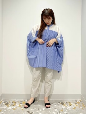 yukaah21さん（レディース・160cm）の夏コーディネート