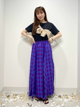 yukaah21さん（レディース・160cm）の夏コーディネート