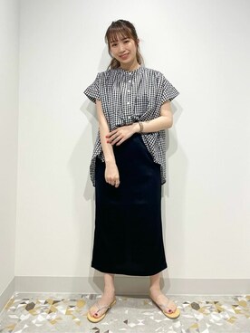 yukaah21さん（レディース・160cm）の夏コーディネート
