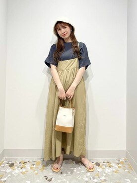 yukaah21さん（レディース・160cm）の夏コーディネート