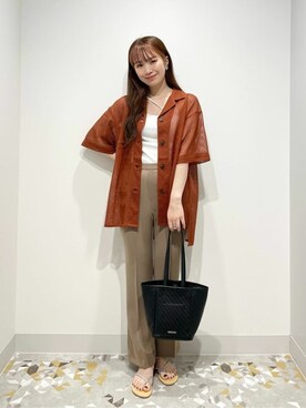 yukaah21さん（レディース・160cm）の夏コーディネート