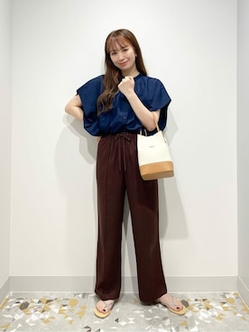 yukaah21さん（レディース・160cm）の夏コーディネート