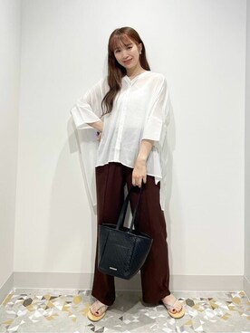 yukaah21さん（レディース・160cm）の夏コーディネート