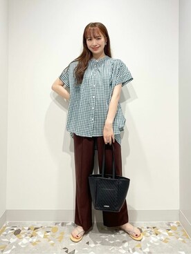 yukaah21さん（レディース・160cm）の夏コーディネート