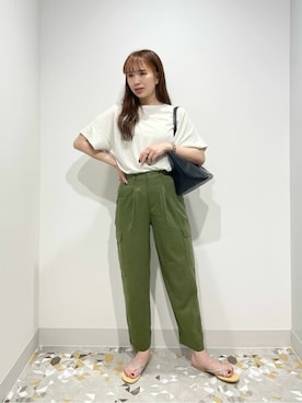 yukaah21さん（レディース・160cm）の夏コーディネート