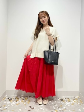 yukaah21さん（レディース・160cm）の夏コーディネート