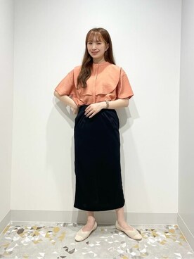 yukaah21さん（レディース・160cm）の夏コーディネート