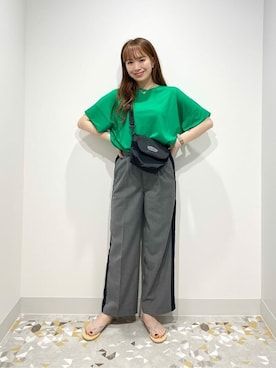 yukaah21さん（レディース・160cm）の夏コーディネート