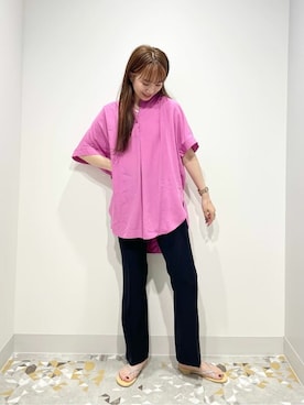 yukaah21さん（レディース・160cm）の夏コーディネート