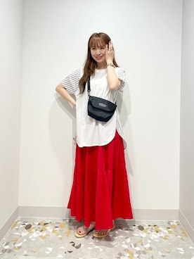 yukaah21さん（レディース・160cm）の夏コーディネート