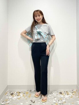 yukaah21さん（レディース・160cm）の夏コーディネート