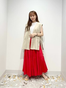 yukaah21さん(レディース・160cm)の夏コーディネート