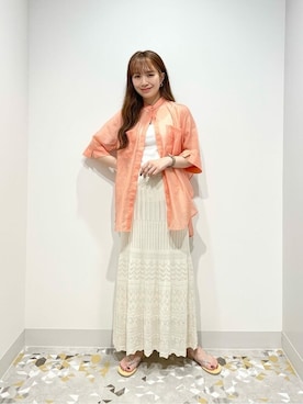 yukaah21さん（レディース・160cm）の夏コーディネート