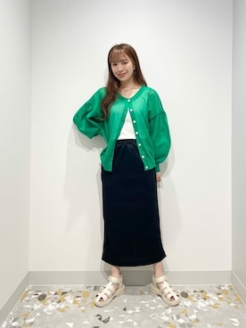 yukaah21さん（レディース・160cm）の夏コーディネート