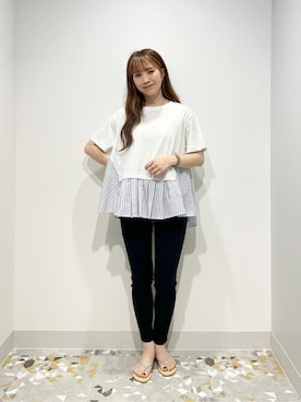 yukaah21さん（レディース・160cm）の夏コーディネート