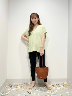 yukaah21さん（レディース・160cm）の夏コーディネート