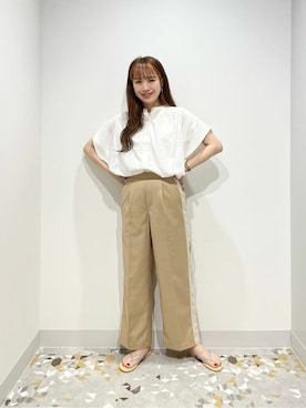 yukaah21さん（レディース・160cm）の夏コーディネート