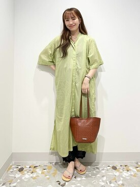 yukaah21さん（レディース・160cm）の夏コーディネート