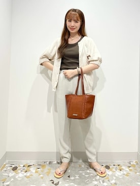 yukaah21さん（レディース・160cm）の夏コーディネート