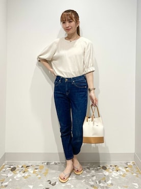 yukaah21さん（レディース・160cm）の夏コーディネート