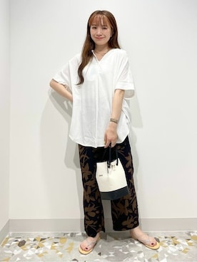 yukaah21さん（レディース・160cm）の夏コーディネート