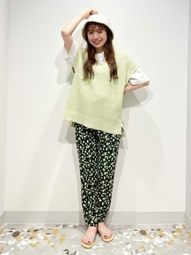 yukaah21さん（レディース・160cm）の夏コーディネート