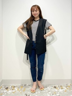 yukaah21さん（レディース・160cm）の夏コーディネート