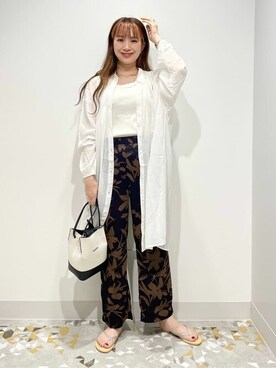 yukaah21さん（レディース・160cm）の夏コーディネート