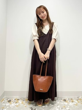 yukaah21さん（レディース・160cm）の夏コーディネート