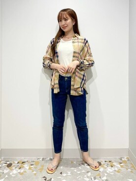 yukaah21さん（レディース・160cm）の夏コーディネート