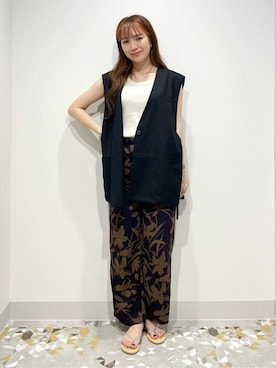 yukaah21さん（レディース・160cm）の夏コーディネート