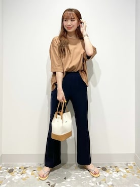 yukaah21さん（レディース・160cm）の夏コーディネート