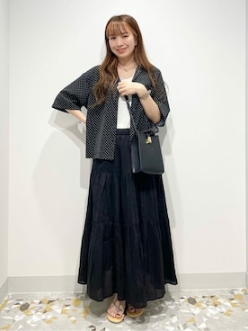 yukaah21さん（レディース・160cm）の夏コーディネート