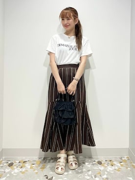 yukaah21さん（レディース・160cm）の夏コーディネート