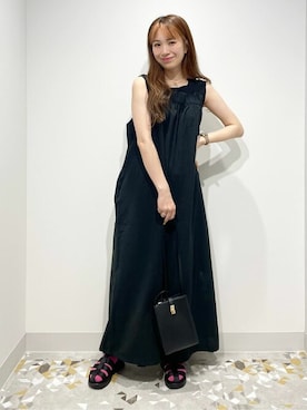 「AMERICAN HOLIC（アメリカンホリック）のアイテム（オールインワン・サロペット）」を使った、yukaah21さん（レディース・160cm）の夏コーディネート