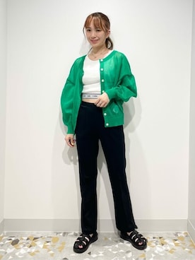 yukaah21さん（レディース・160cm）の夏コーディネート