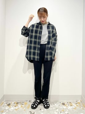 yukaah21さん（レディース・160cm）の夏コーディネート