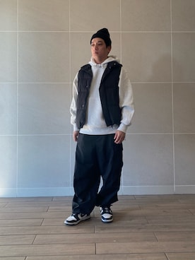 「ROPE' PICNIC（ロペピクニック）のアイテム（ジャケット/アウター）」を使った、Takashi.e.rさん（メンズ・165cm）の冬コーディネート