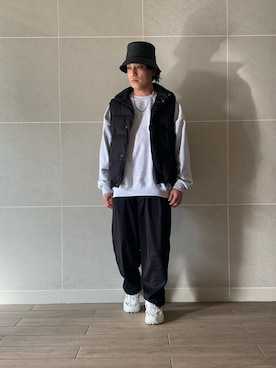 「ROPE' PICNIC（ロペピクニック）のアイテム（ジャケット/アウター）」を使った、Takashi.e.rさん（メンズ・165cm）の冬コーディネート