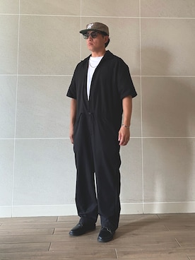 「つなぎ」｜Takashi.e.rさん（メンズ・165cm）の秋コーディネート