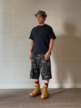 「remer（リメール）のアイテム」を使った、Takashi.e.rさん（メンズ・165cm）の秋コーディネート